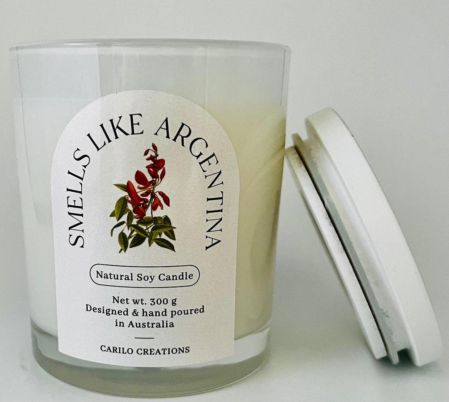 "SMELL LIKE ARGENTINA" SCENTED CANDLE- 300G